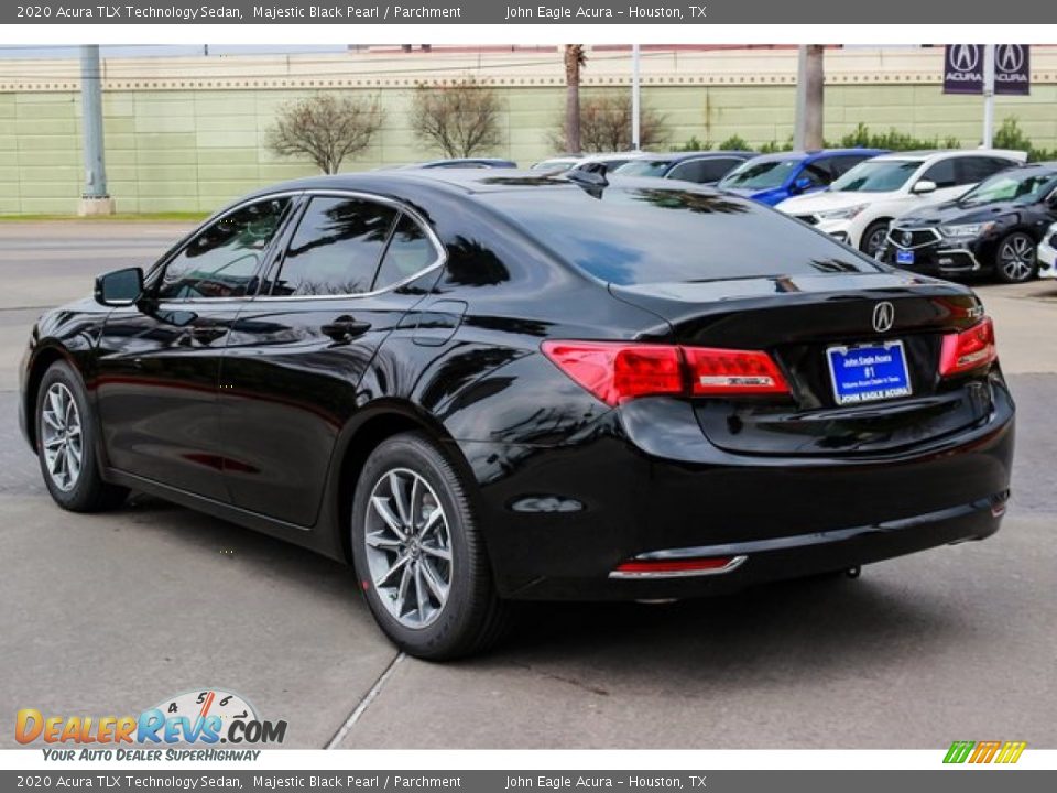 2020 Acura TLX Technology Sedan Majestic Black Pearl / Parchment Photo #5