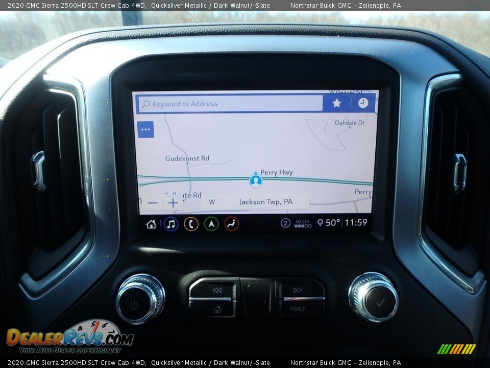 2020 GMC Sierra 2500HD SLT Crew Cab 4WD Quicksilver Metallic / Dark Walnut/­Slate Photo #20