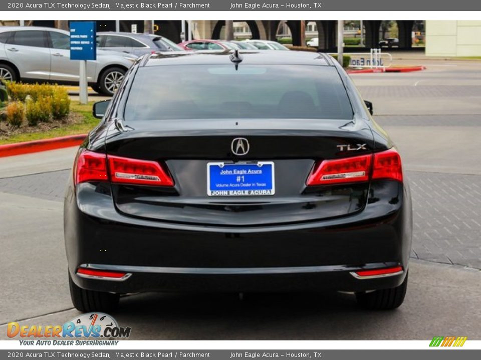 2020 Acura TLX Technology Sedan Majestic Black Pearl / Parchment Photo #6