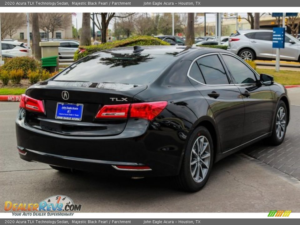 2020 Acura TLX Technology Sedan Majestic Black Pearl / Parchment Photo #7