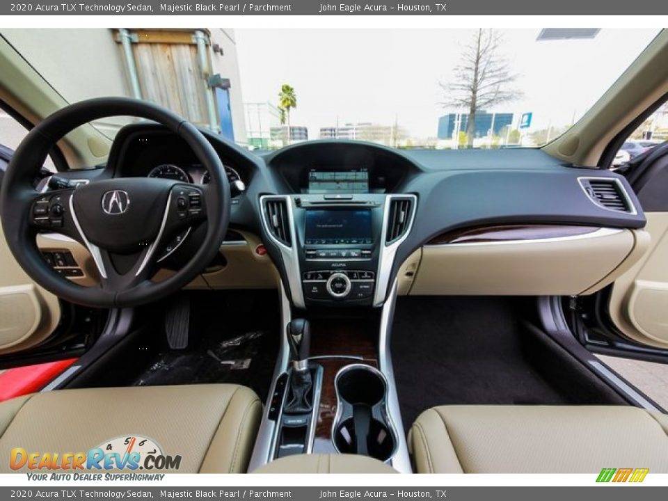 2020 Acura TLX Technology Sedan Majestic Black Pearl / Parchment Photo #9