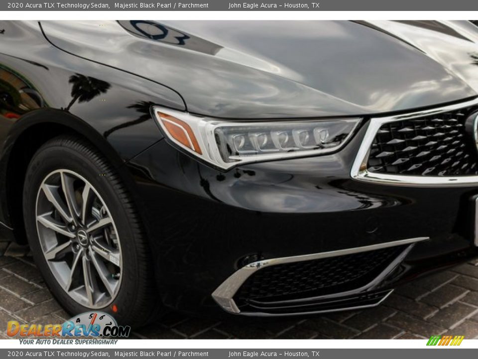 2020 Acura TLX Technology Sedan Majestic Black Pearl / Parchment Photo #10
