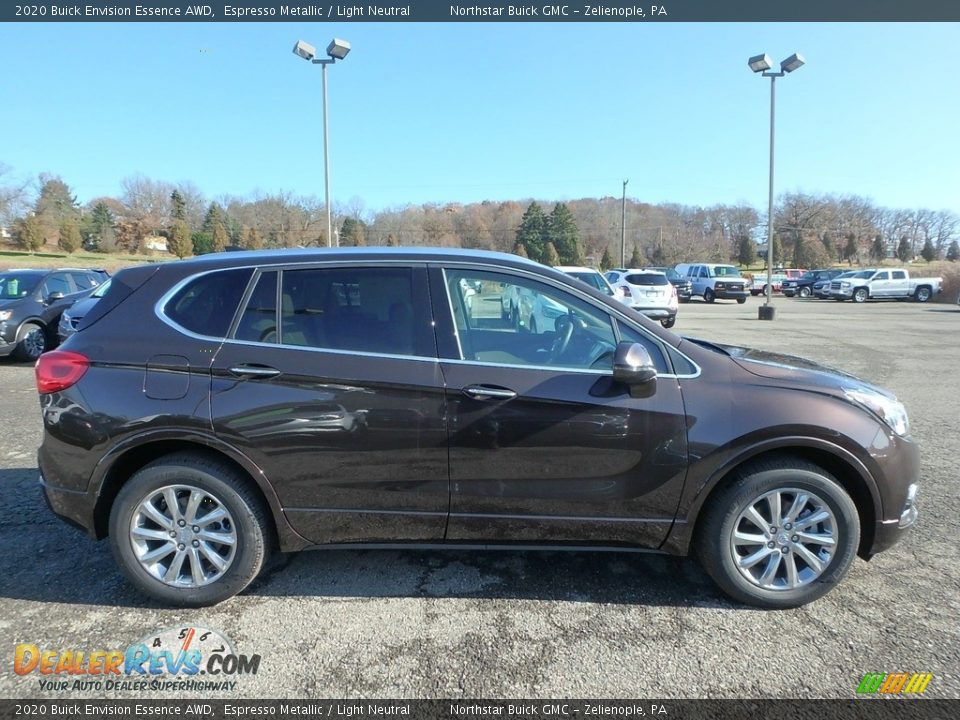 Espresso Metallic 2020 Buick Envision Essence AWD Photo #4
