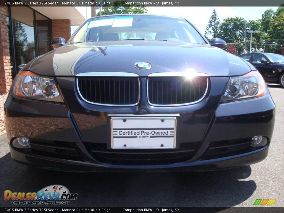2006 BMW 3 Series 325i Sedan Monaco Blue Metallic / Beige Photo #2
