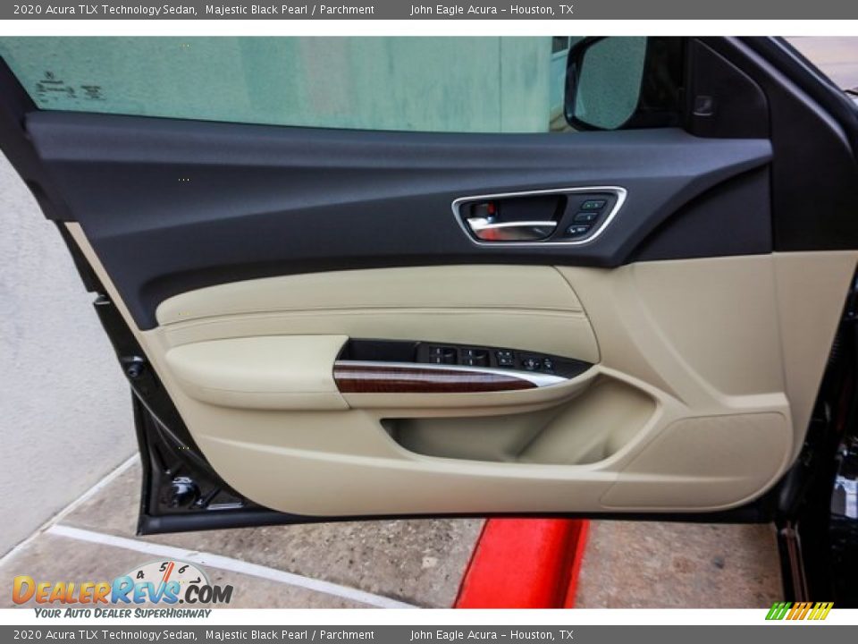 2020 Acura TLX Technology Sedan Majestic Black Pearl / Parchment Photo #15