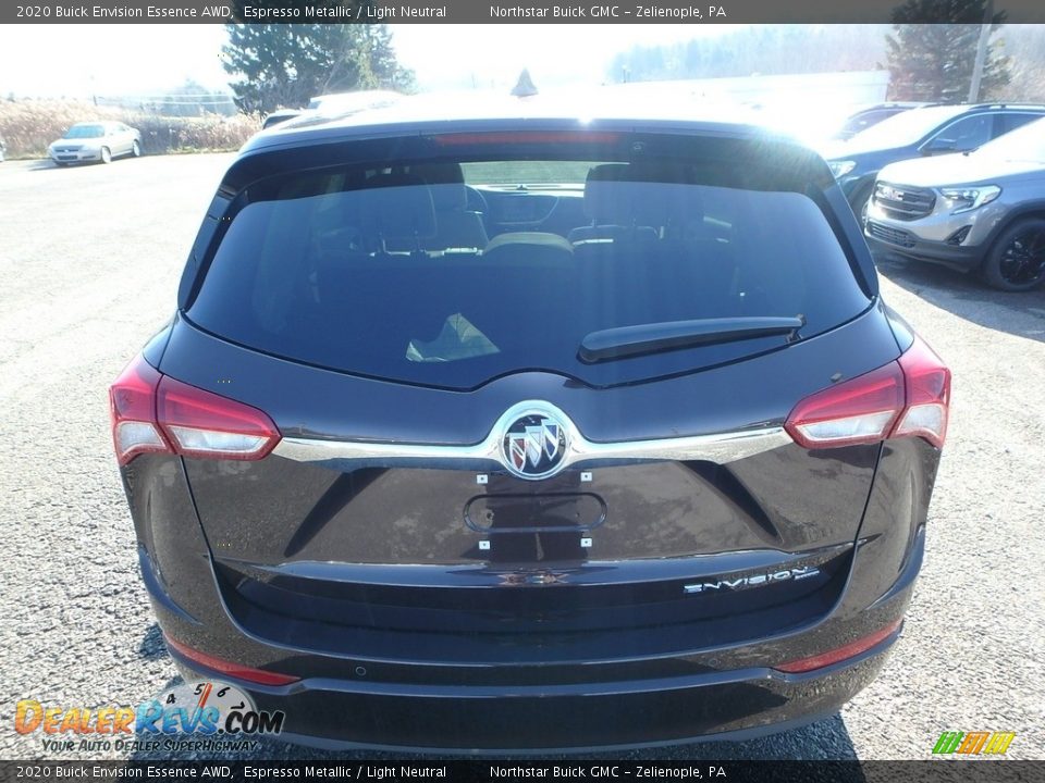 2020 Buick Envision Essence AWD Espresso Metallic / Light Neutral Photo #6