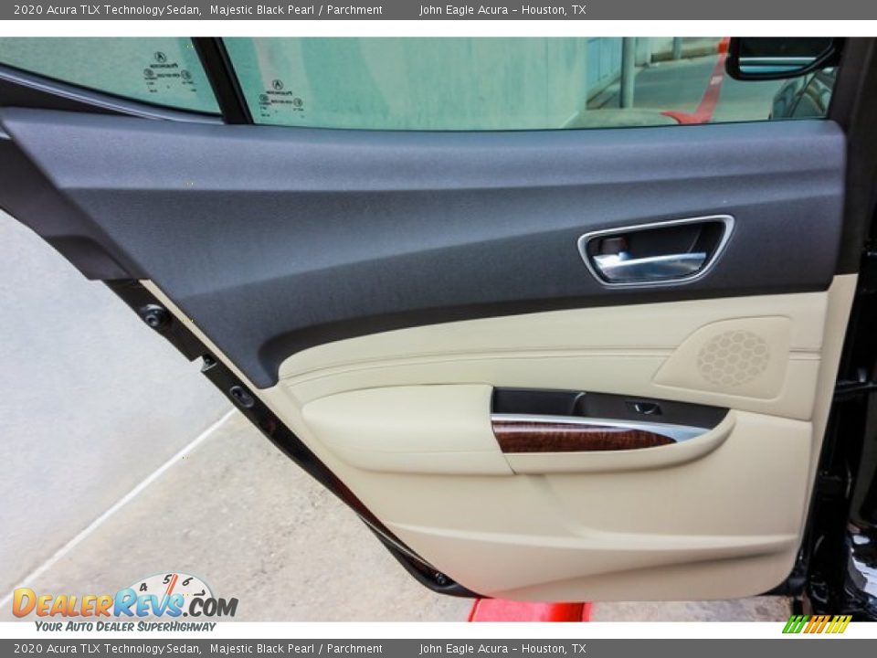 2020 Acura TLX Technology Sedan Majestic Black Pearl / Parchment Photo #17