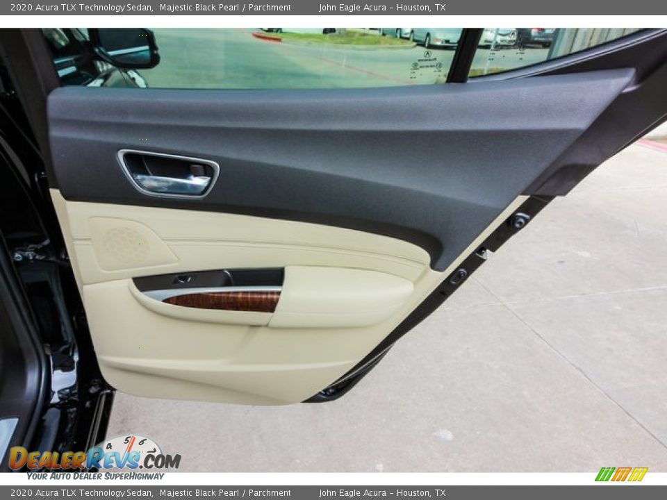 2020 Acura TLX Technology Sedan Majestic Black Pearl / Parchment Photo #20