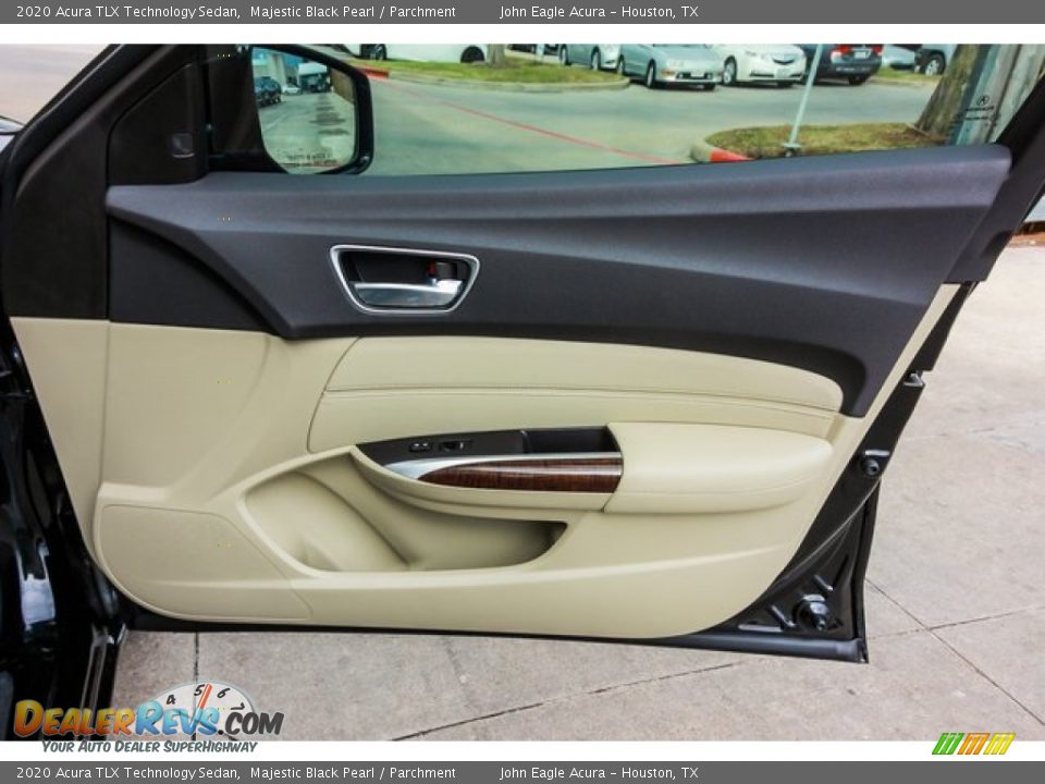2020 Acura TLX Technology Sedan Majestic Black Pearl / Parchment Photo #22