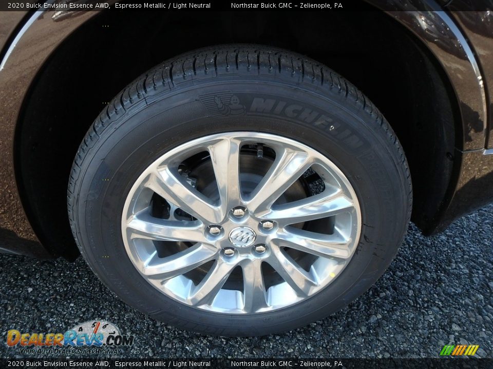 2020 Buick Envision Essence AWD Espresso Metallic / Light Neutral Photo #10