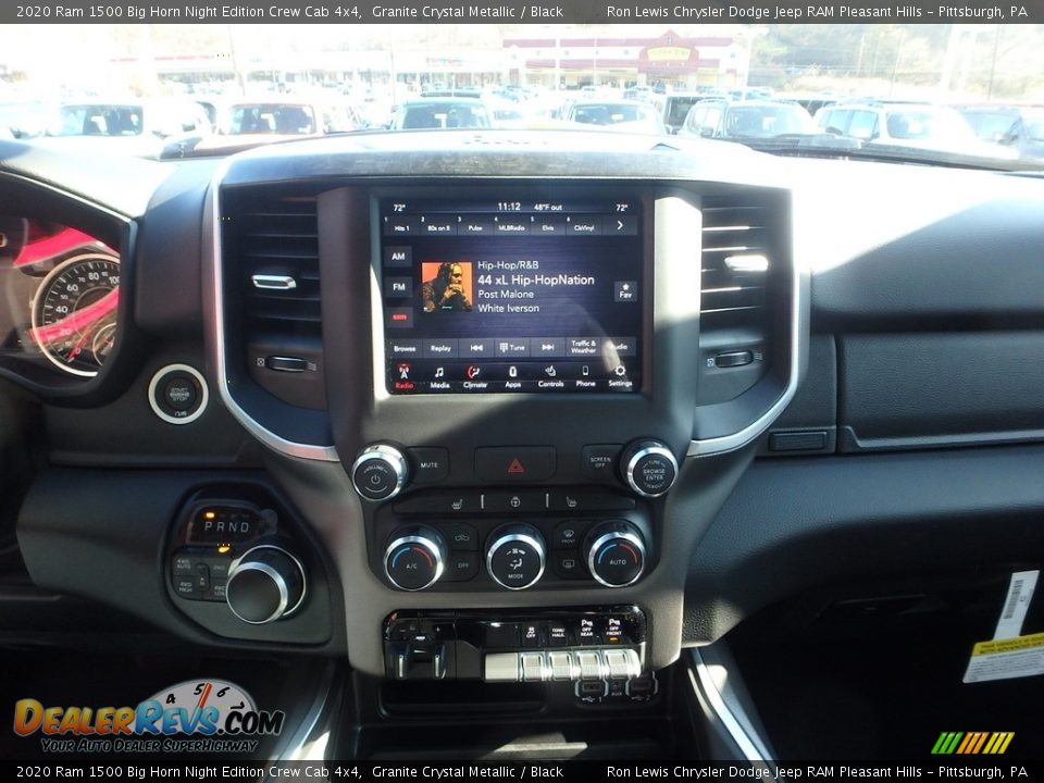 2020 Ram 1500 Big Horn Night Edition Crew Cab 4x4 Granite Crystal Metallic / Black Photo #17