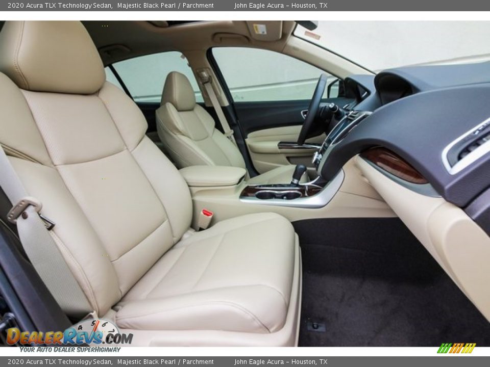2020 Acura TLX Technology Sedan Majestic Black Pearl / Parchment Photo #23