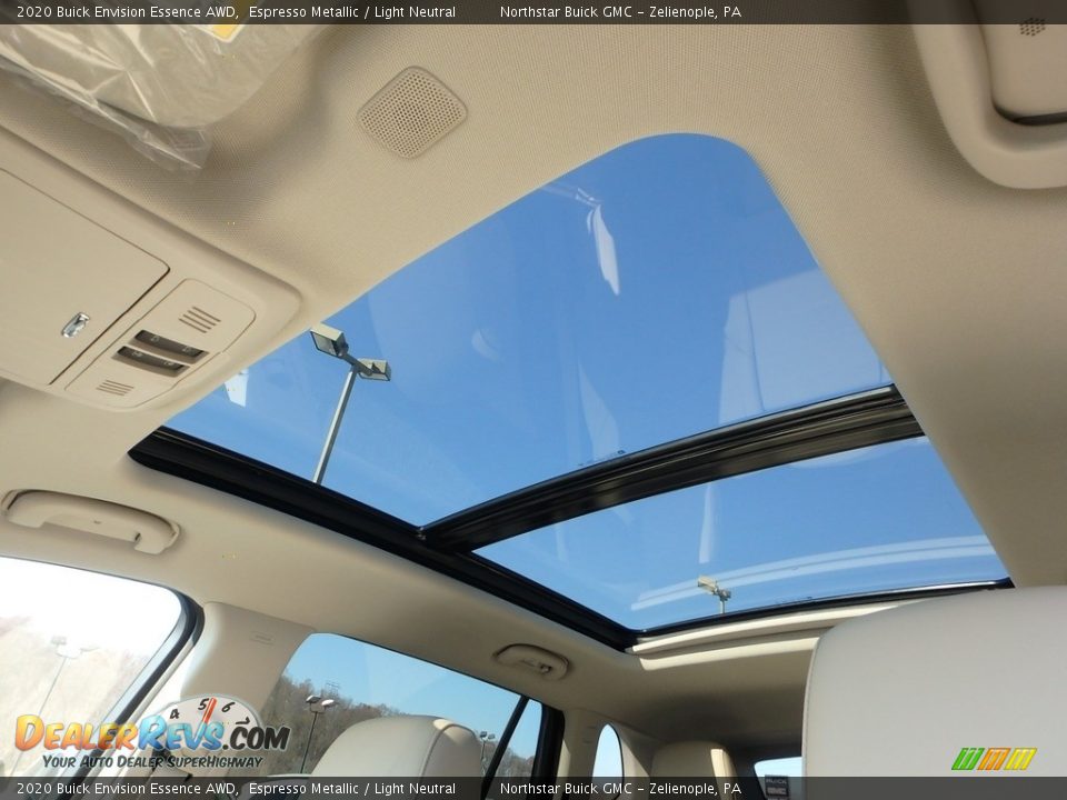 2020 Buick Envision Essence AWD Espresso Metallic / Light Neutral Photo #13