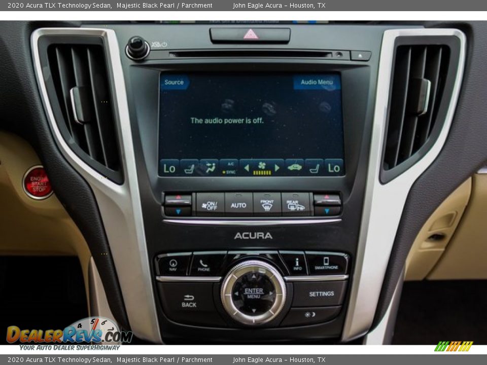 2020 Acura TLX Technology Sedan Majestic Black Pearl / Parchment Photo #27