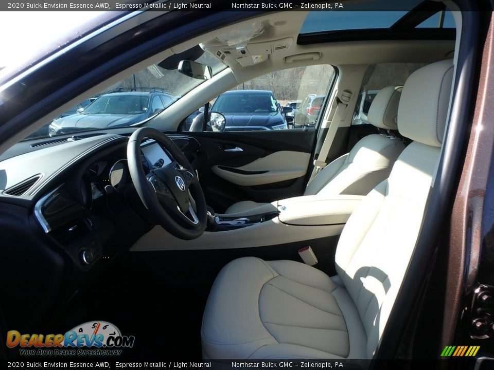 2020 Buick Envision Essence AWD Espresso Metallic / Light Neutral Photo #14