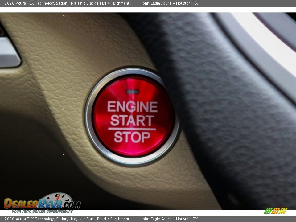 2020 Acura TLX Technology Sedan Majestic Black Pearl / Parchment Photo #31