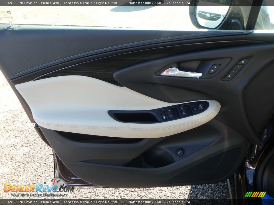 2020 Buick Envision Essence AWD Espresso Metallic / Light Neutral Photo #17