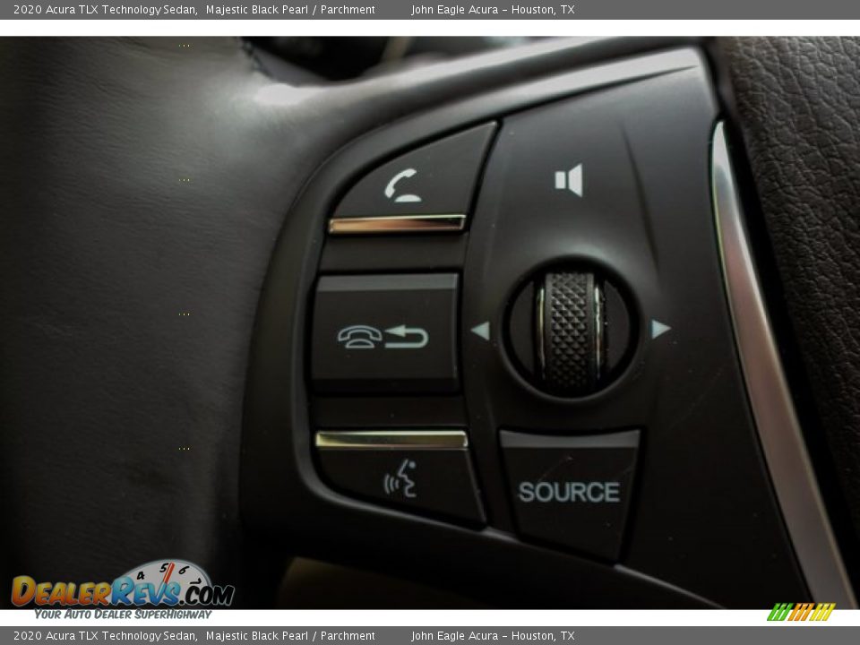 2020 Acura TLX Technology Sedan Majestic Black Pearl / Parchment Photo #34