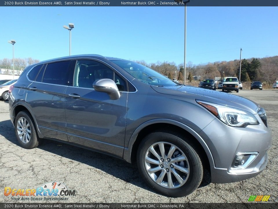 2020 Buick Envision Essence AWD Satin Steel Metallic / Ebony Photo #3