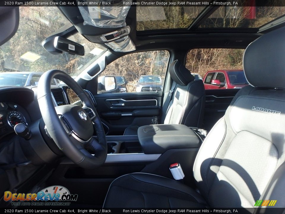 2020 Ram 1500 Laramie Crew Cab 4x4 Bright White / Black Photo #11