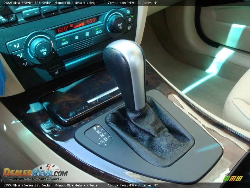 2006 BMW 3 Series 325i Sedan Monaco Blue Metallic / Beige Photo #14
