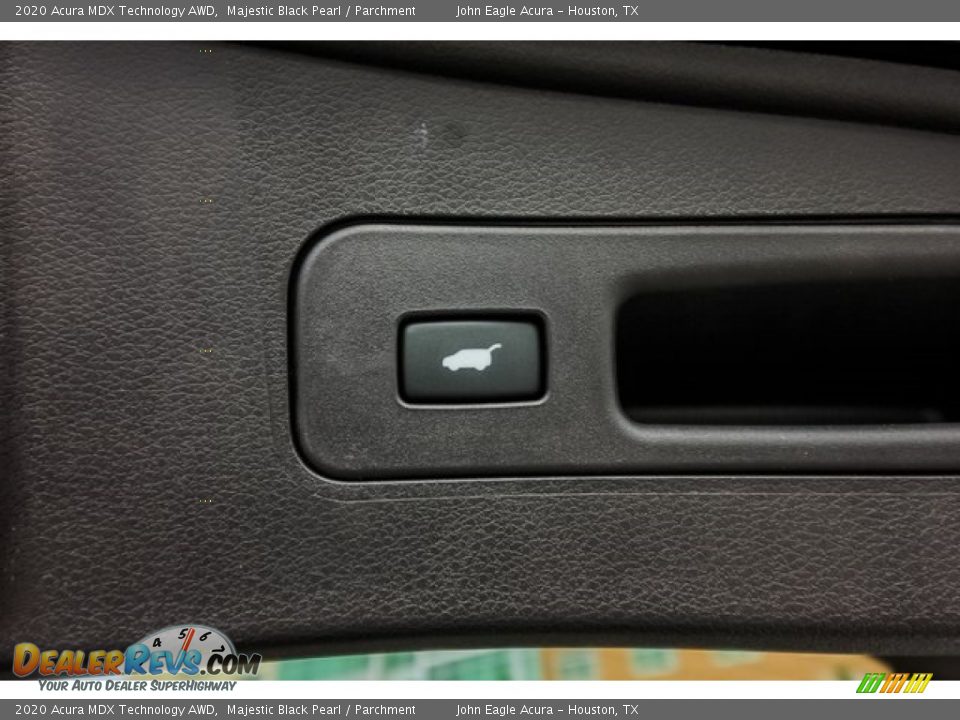 2020 Acura MDX Technology AWD Majestic Black Pearl / Parchment Photo #20