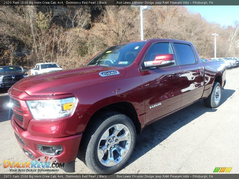 2020 Ram 1500 Big Horn Crew Cab 4x4 Delmonico Red Pearl / Black Photo #1