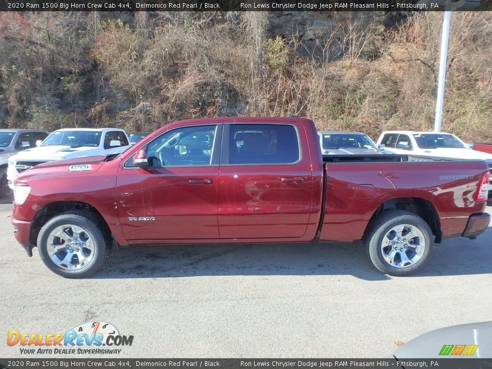 2020 Ram 1500 Big Horn Crew Cab 4x4 Delmonico Red Pearl / Black Photo #2