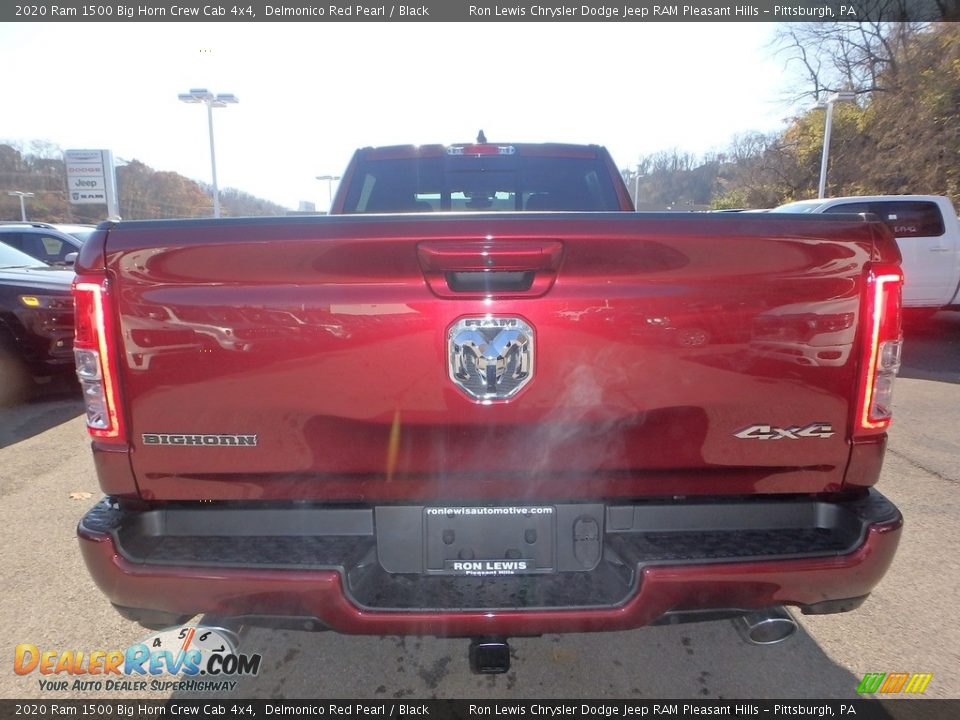 2020 Ram 1500 Big Horn Crew Cab 4x4 Delmonico Red Pearl / Black Photo #4