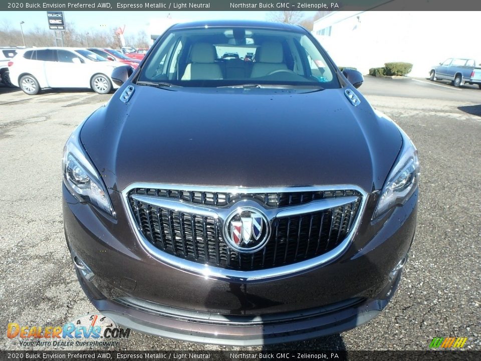 2020 Buick Envision Preferred AWD Espresso Metallic / Light Neutral Photo #2