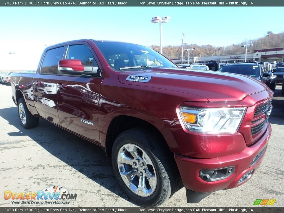 2020 Ram 1500 Big Horn Crew Cab 4x4 Delmonico Red Pearl / Black Photo #8