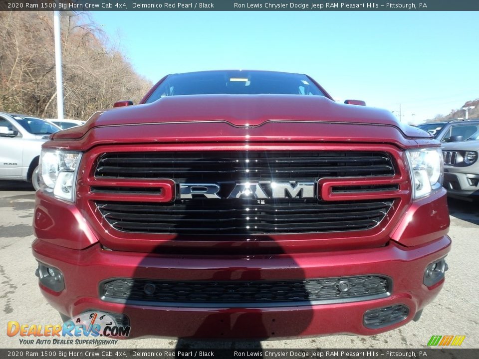 2020 Ram 1500 Big Horn Crew Cab 4x4 Delmonico Red Pearl / Black Photo #9