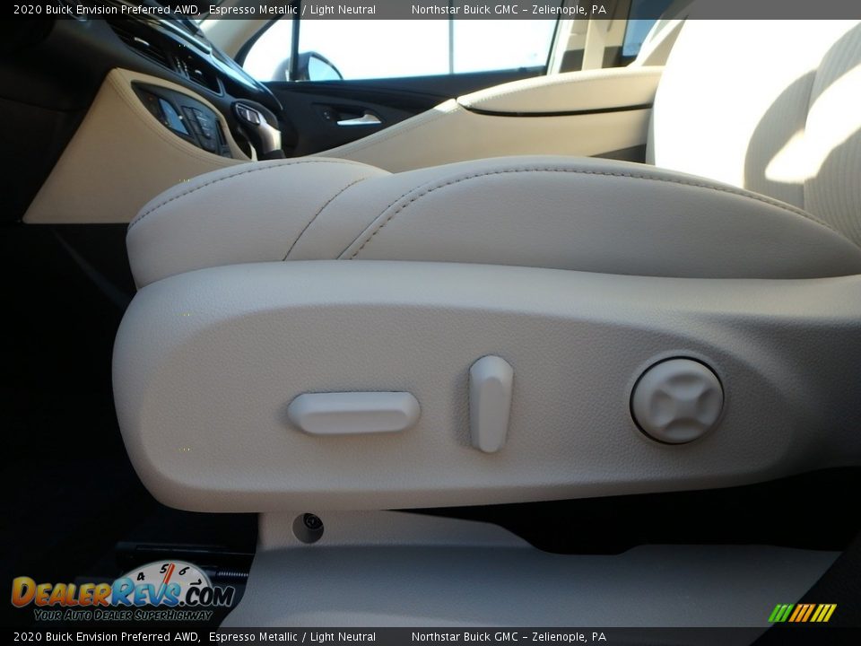 2020 Buick Envision Preferred AWD Espresso Metallic / Light Neutral Photo #13