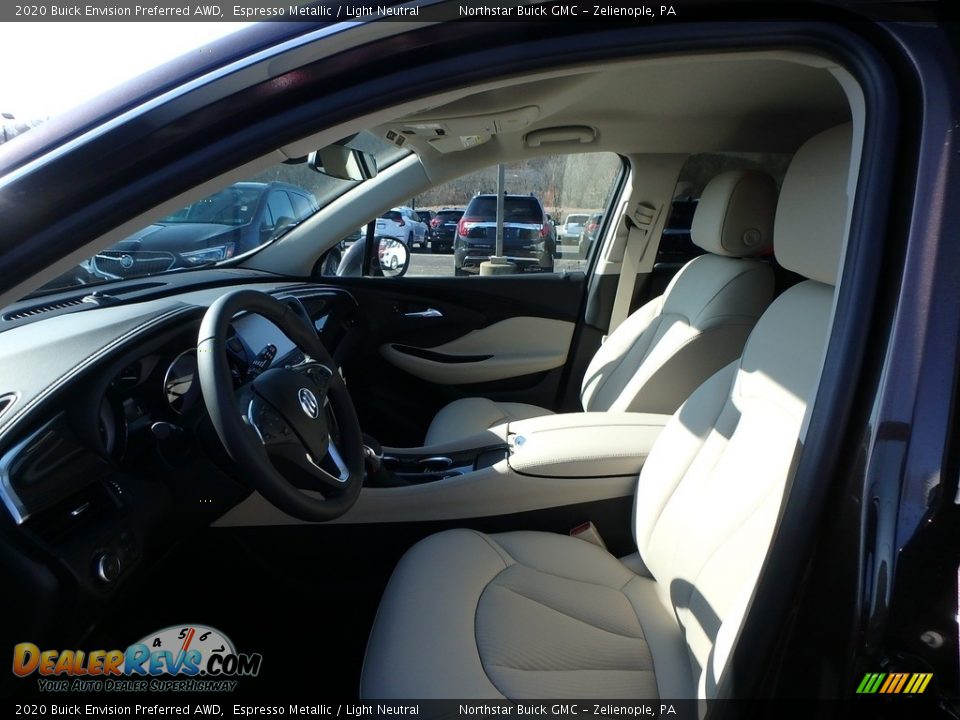 2020 Buick Envision Preferred AWD Espresso Metallic / Light Neutral Photo #14
