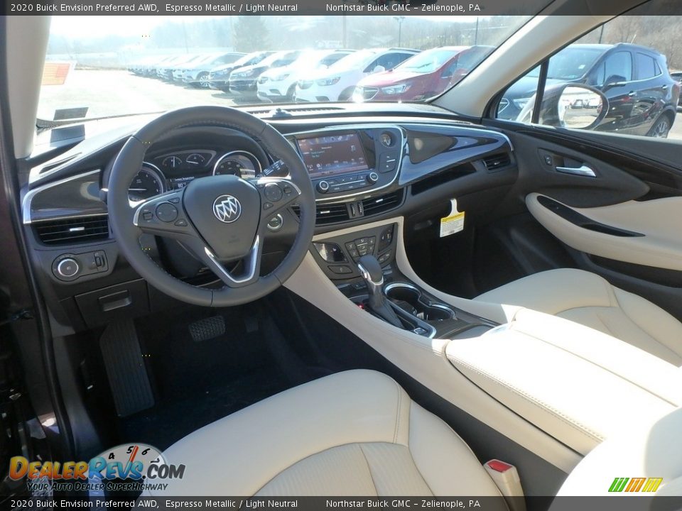 2020 Buick Envision Preferred AWD Espresso Metallic / Light Neutral Photo #16