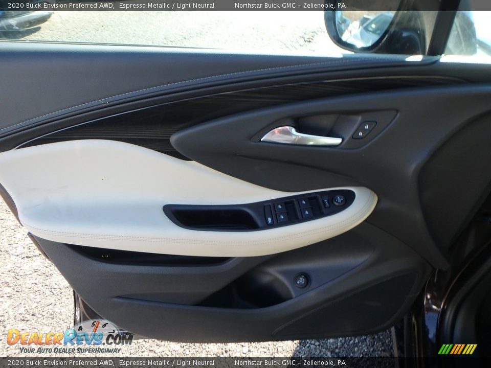2020 Buick Envision Preferred AWD Espresso Metallic / Light Neutral Photo #17