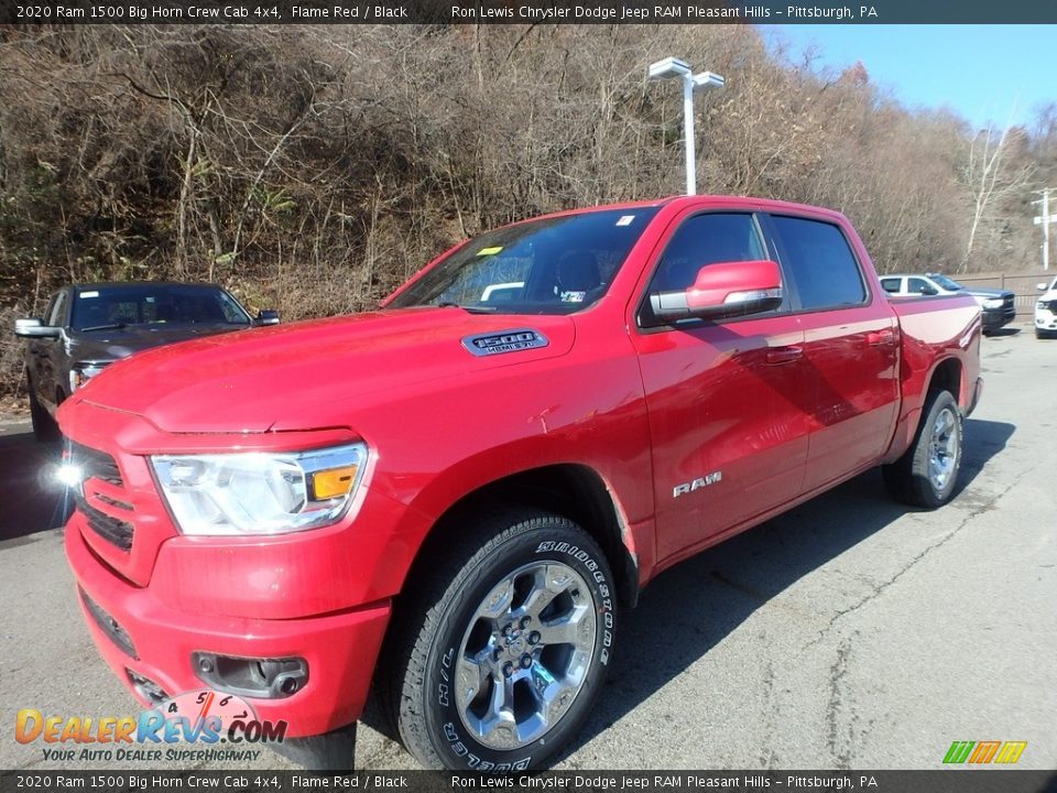 2020 Ram 1500 Big Horn Crew Cab 4x4 Flame Red / Black Photo #1