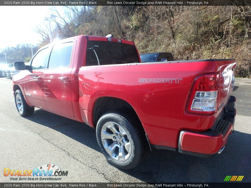 2020 Ram 1500 Big Horn Crew Cab 4x4 Flame Red / Black Photo #3