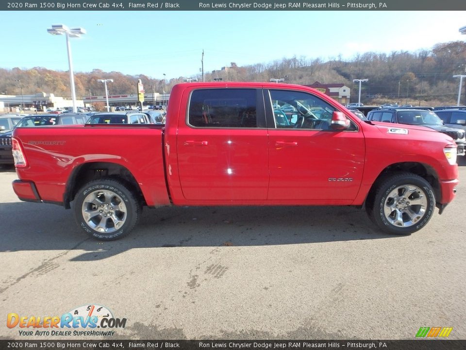 Flame Red 2020 Ram 1500 Big Horn Crew Cab 4x4 Photo #7