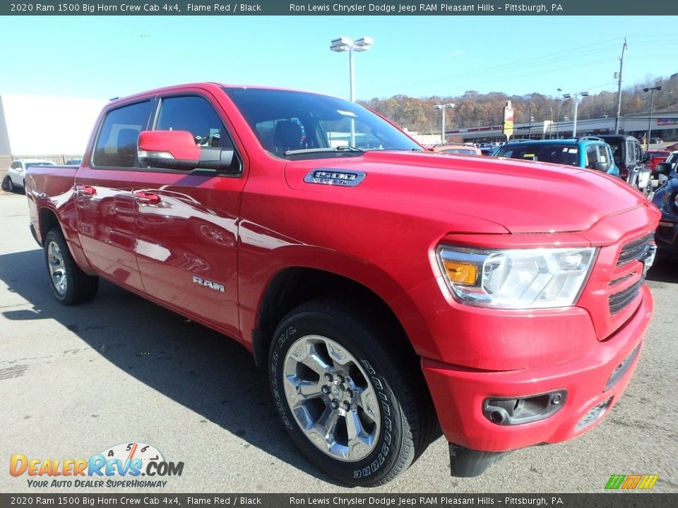 Front 3/4 View of 2020 Ram 1500 Big Horn Crew Cab 4x4 Photo #8