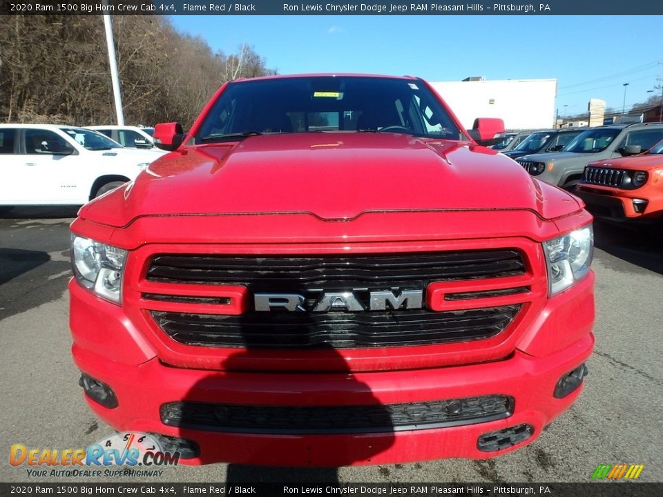 2020 Ram 1500 Big Horn Crew Cab 4x4 Flame Red / Black Photo #9