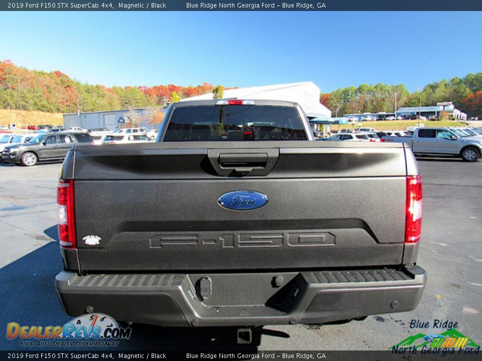 2019 Ford F150 STX SuperCab 4x4 Magnetic / Black Photo #4