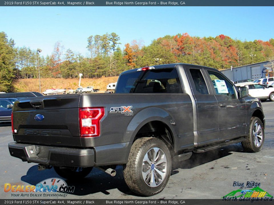 2019 Ford F150 STX SuperCab 4x4 Magnetic / Black Photo #5