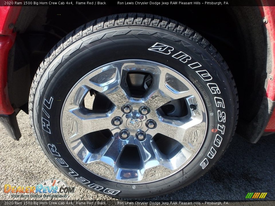 2020 Ram 1500 Big Horn Crew Cab 4x4 Flame Red / Black Photo #10