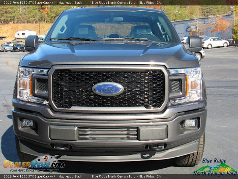 2019 Ford F150 STX SuperCab 4x4 Magnetic / Black Photo #8