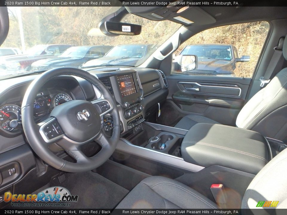 2020 Ram 1500 Big Horn Crew Cab 4x4 Flame Red / Black Photo #13