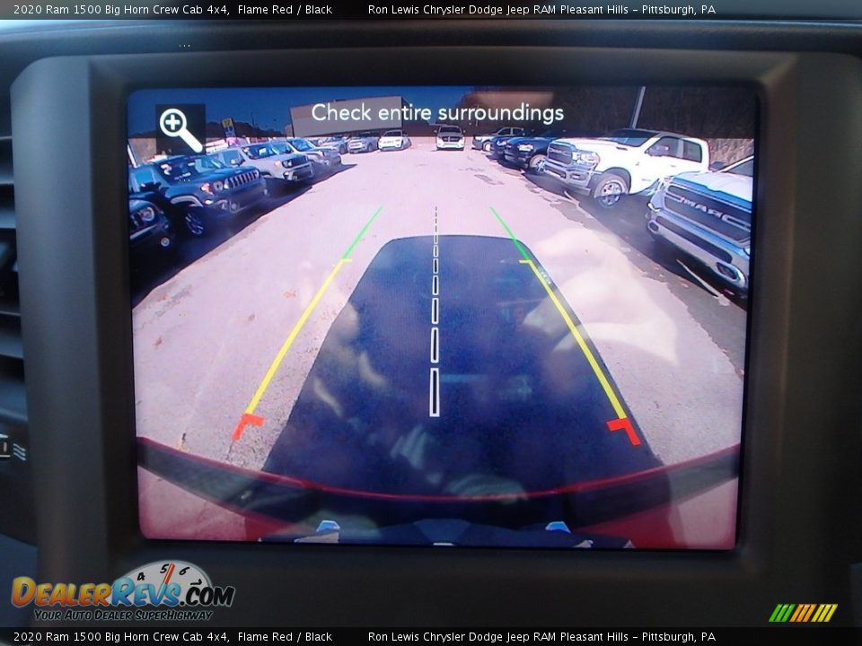 2020 Ram 1500 Big Horn Crew Cab 4x4 Flame Red / Black Photo #16