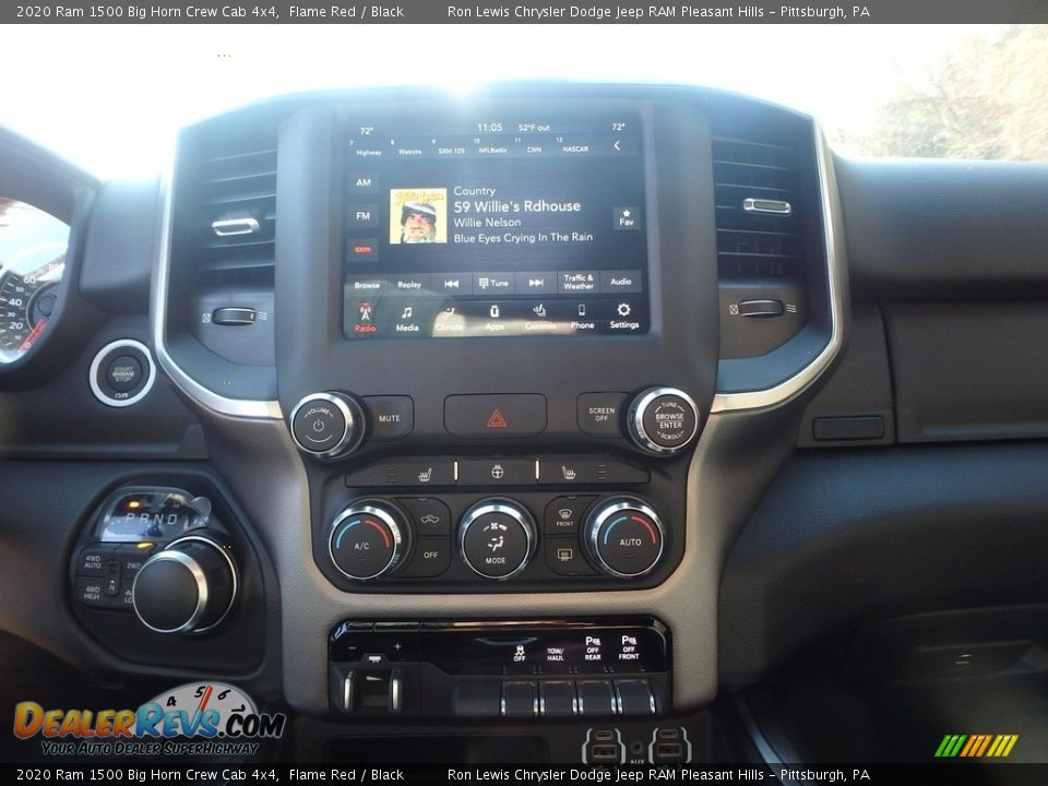 2020 Ram 1500 Big Horn Crew Cab 4x4 Flame Red / Black Photo #17