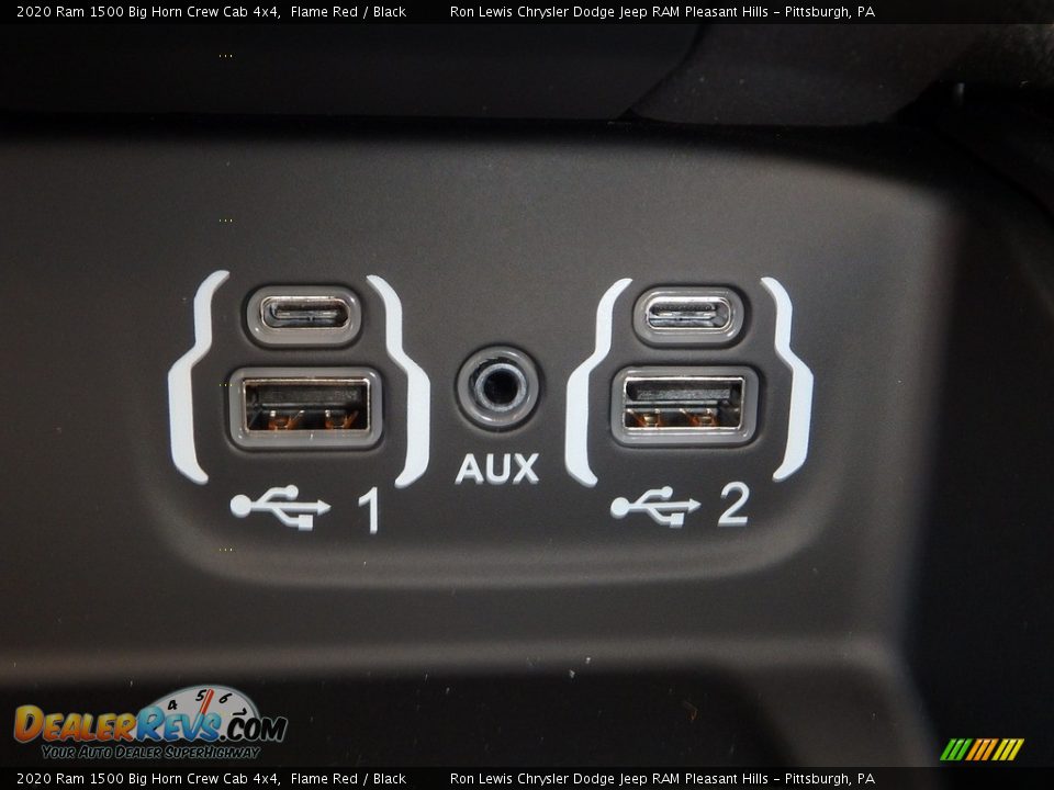 2020 Ram 1500 Big Horn Crew Cab 4x4 Flame Red / Black Photo #19