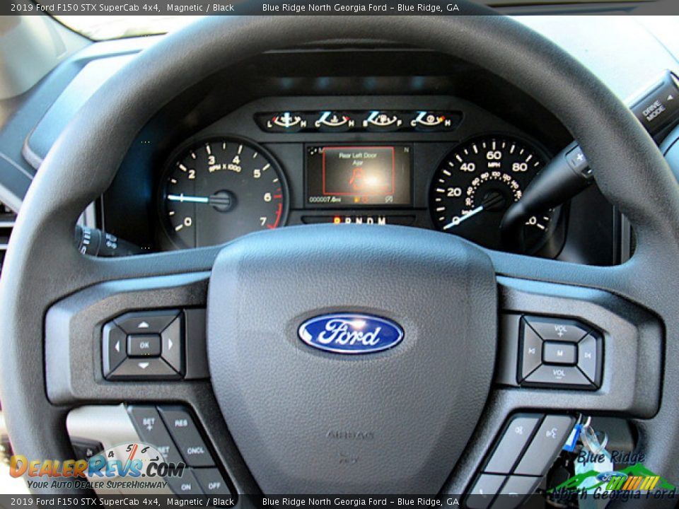2019 Ford F150 STX SuperCab 4x4 Magnetic / Black Photo #18